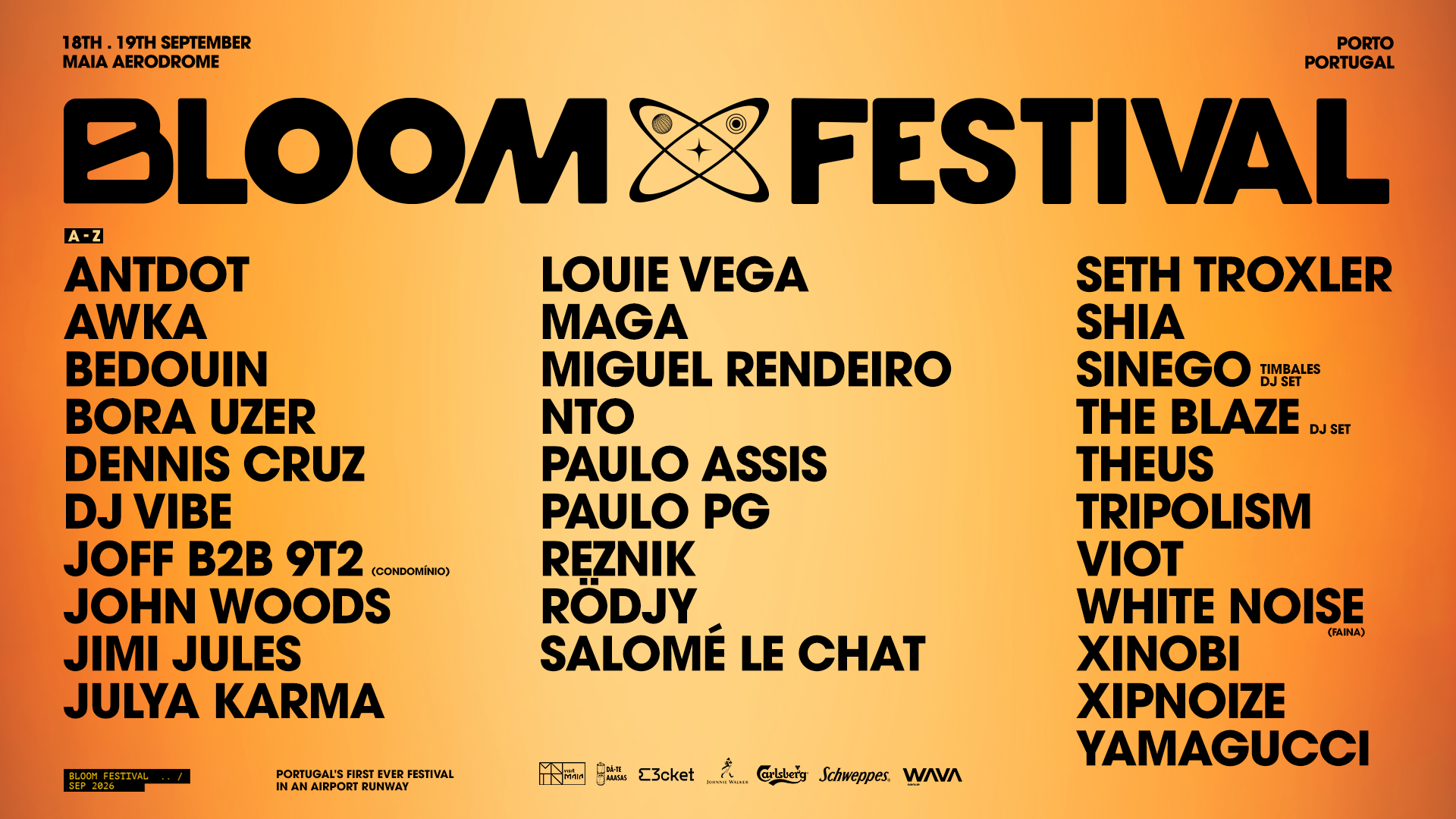 Bloom Festival 2026 event poster