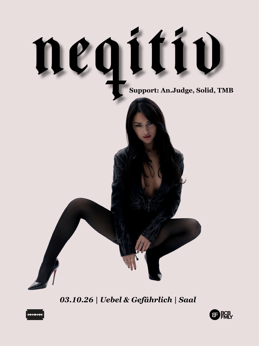 NEGITIV event poster