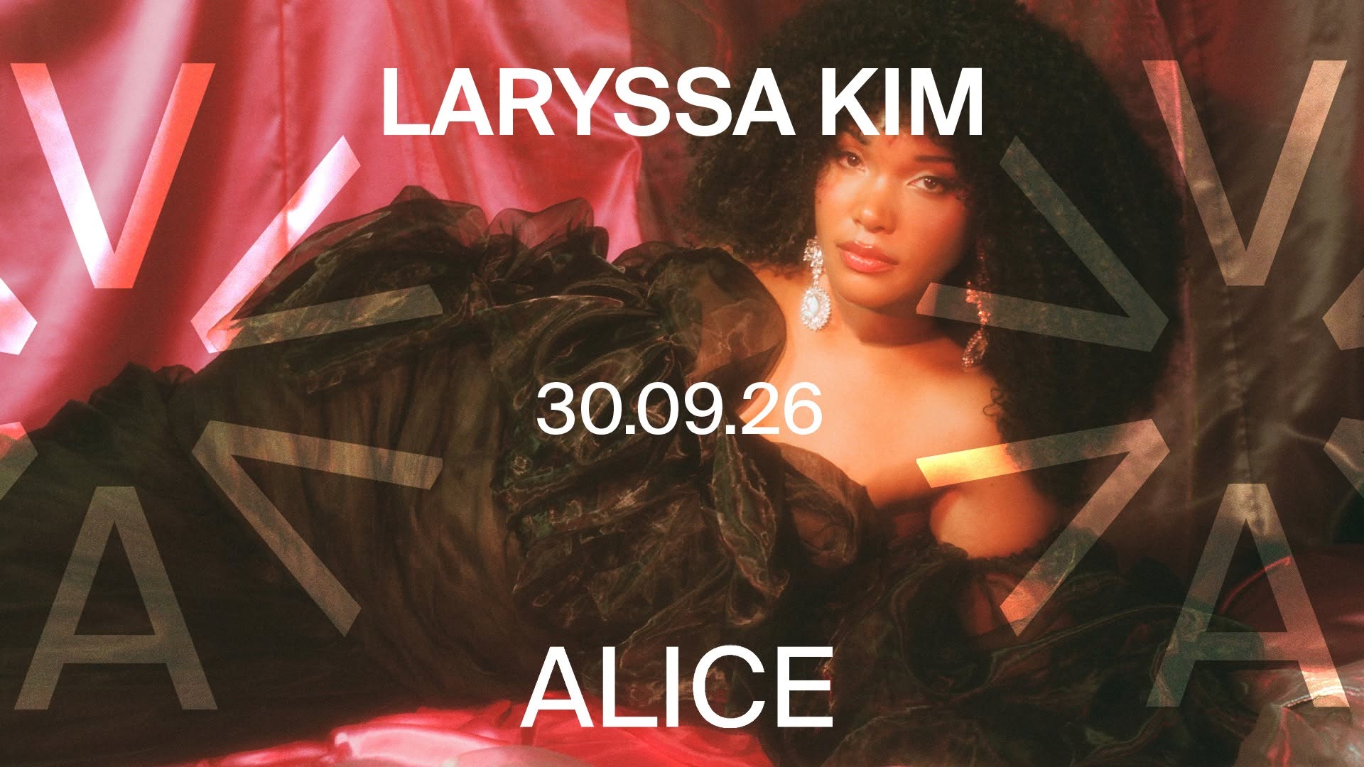 Laryssa Kim (IT/CG) event poster