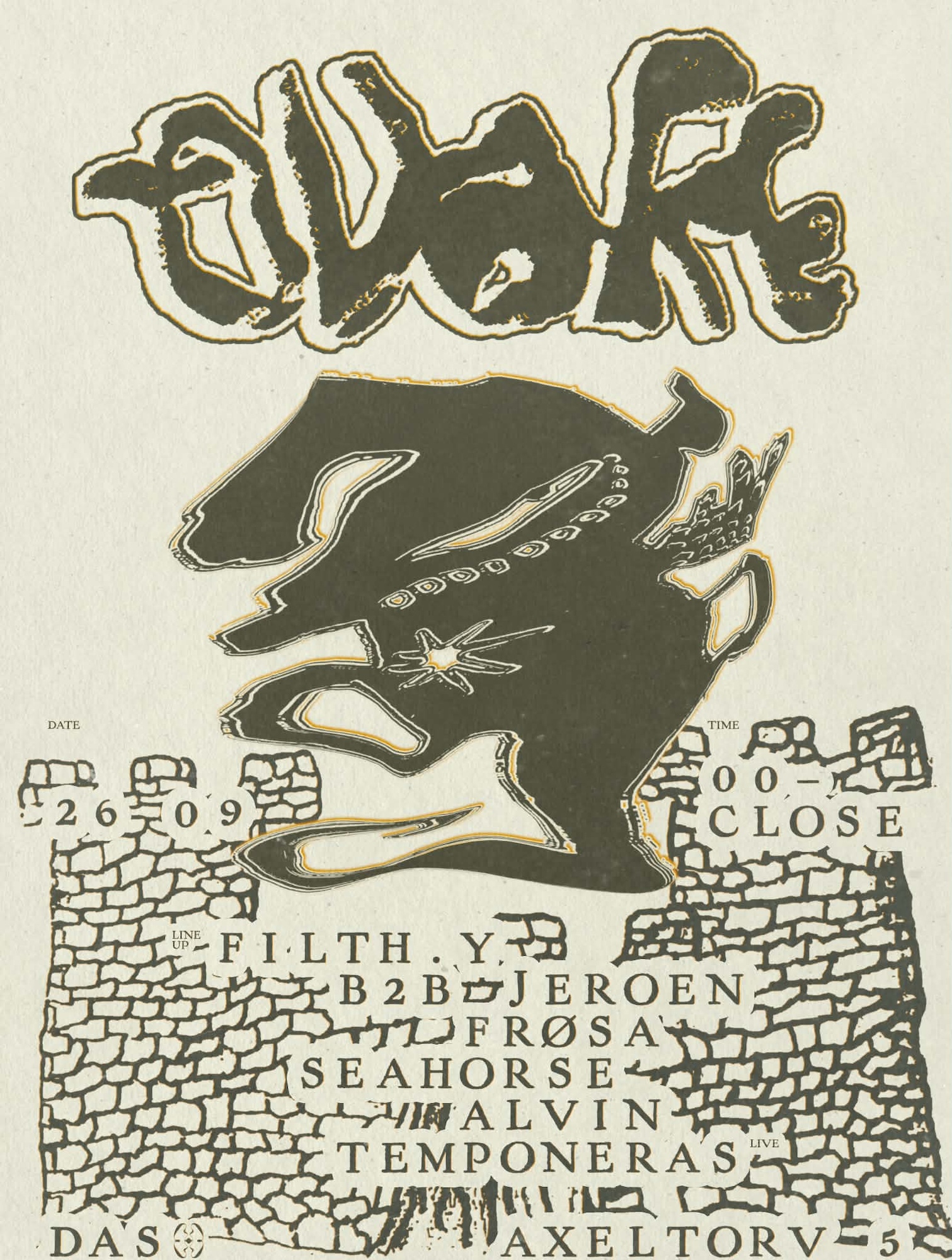 Order Of Magnitude: Quake event poster