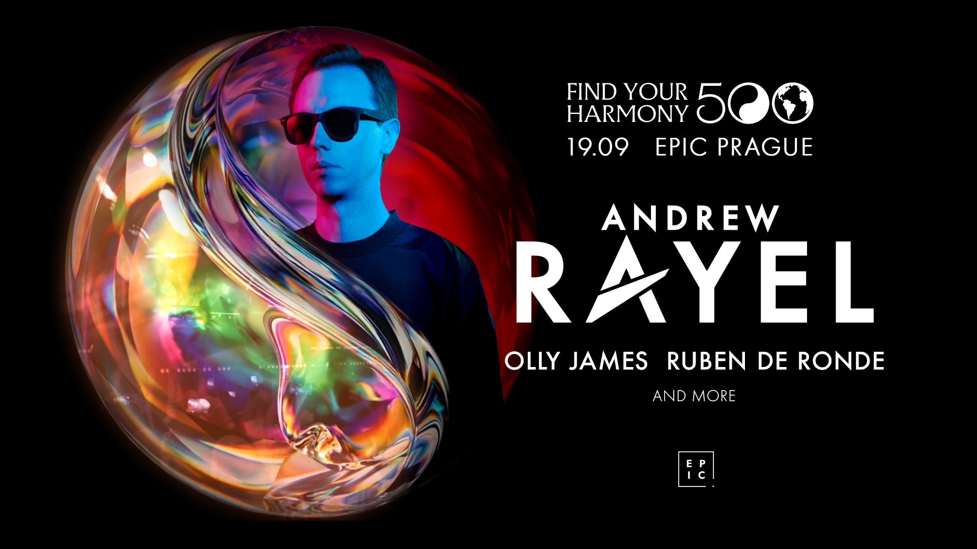 Find Your Harmony 500 - Prague event poster