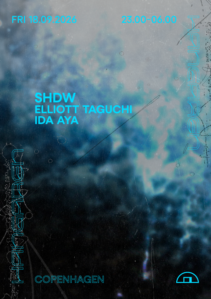 SHDW, Elliott Taguchi, Ida Aya event poster