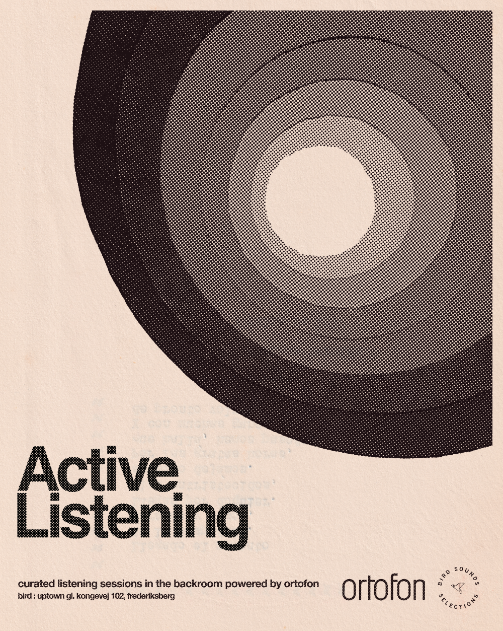 Active Listening with Thomas Knak event poster