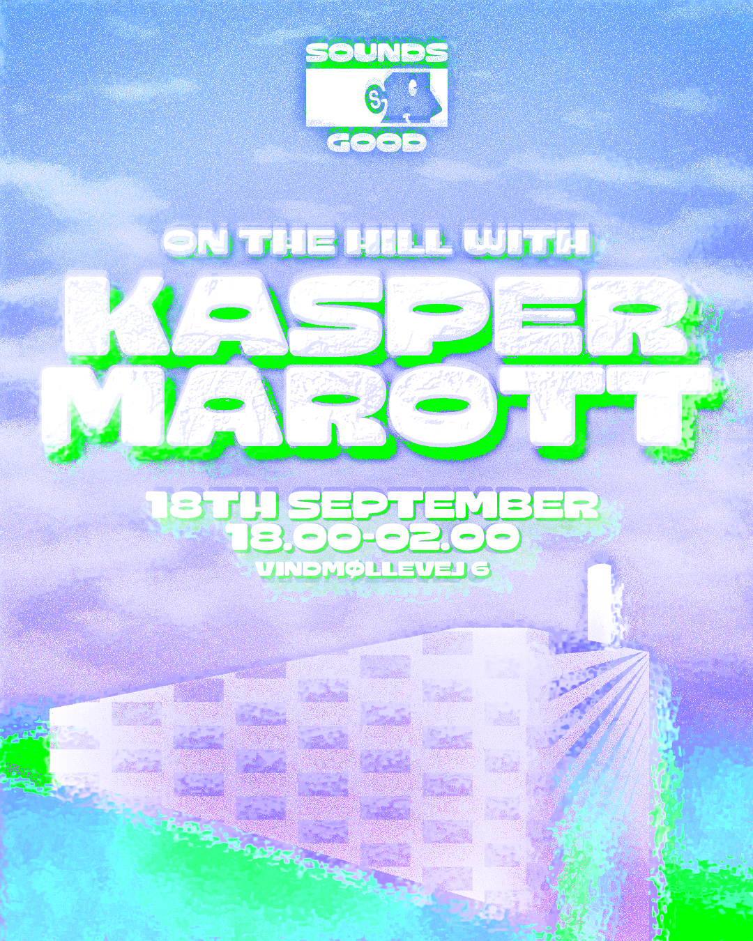 Sounds Good on Copenhill with Kasper Marott event poster