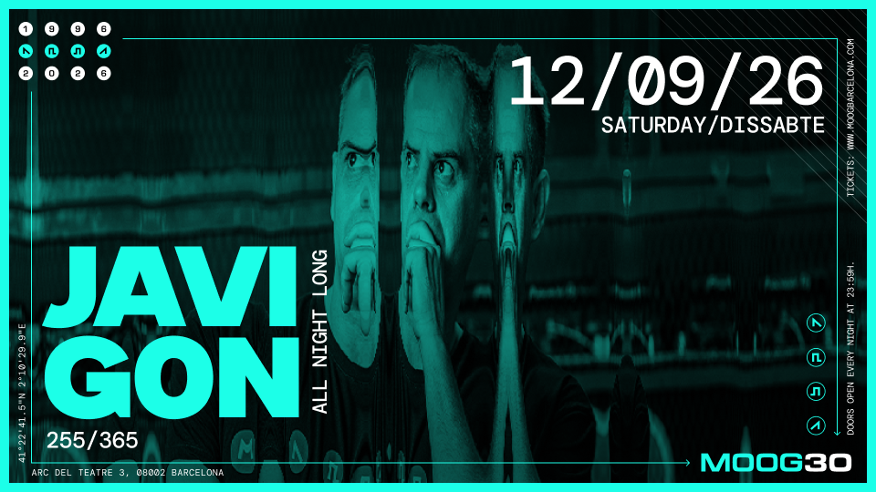 Javi gOn event poster