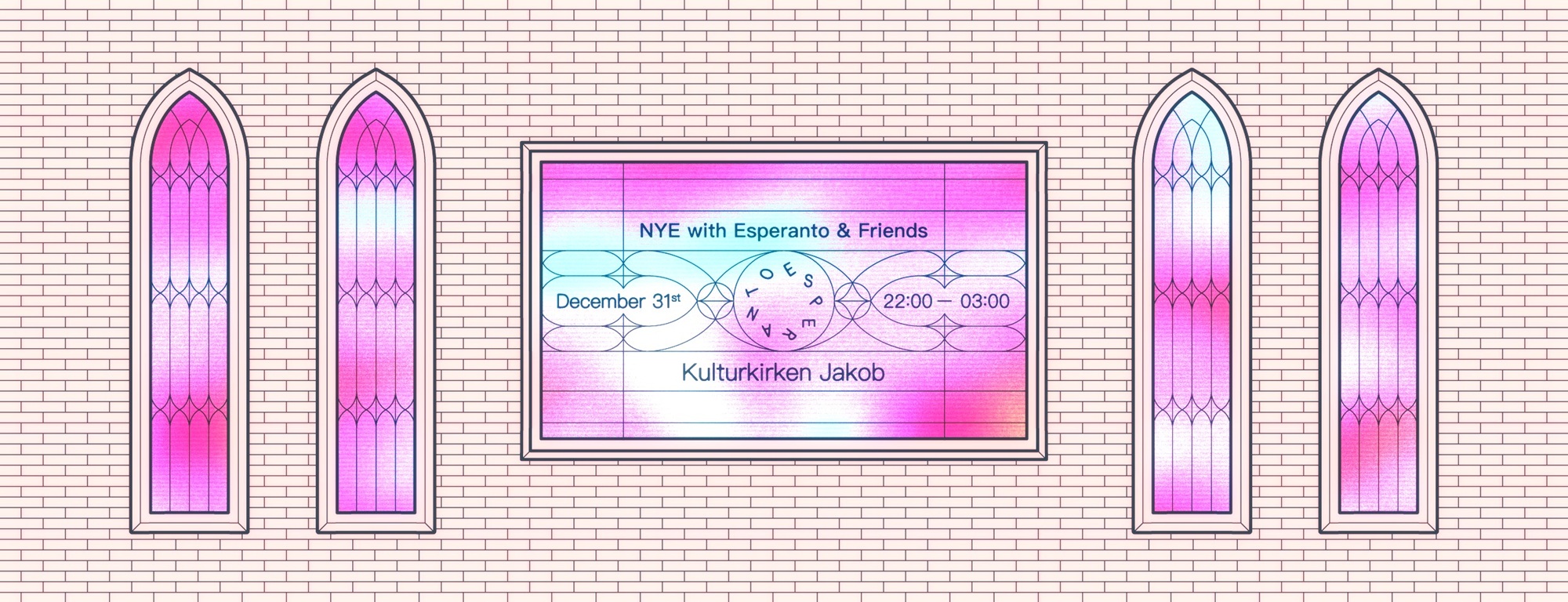 NYE with Esperanto & Friends (2026) event poster