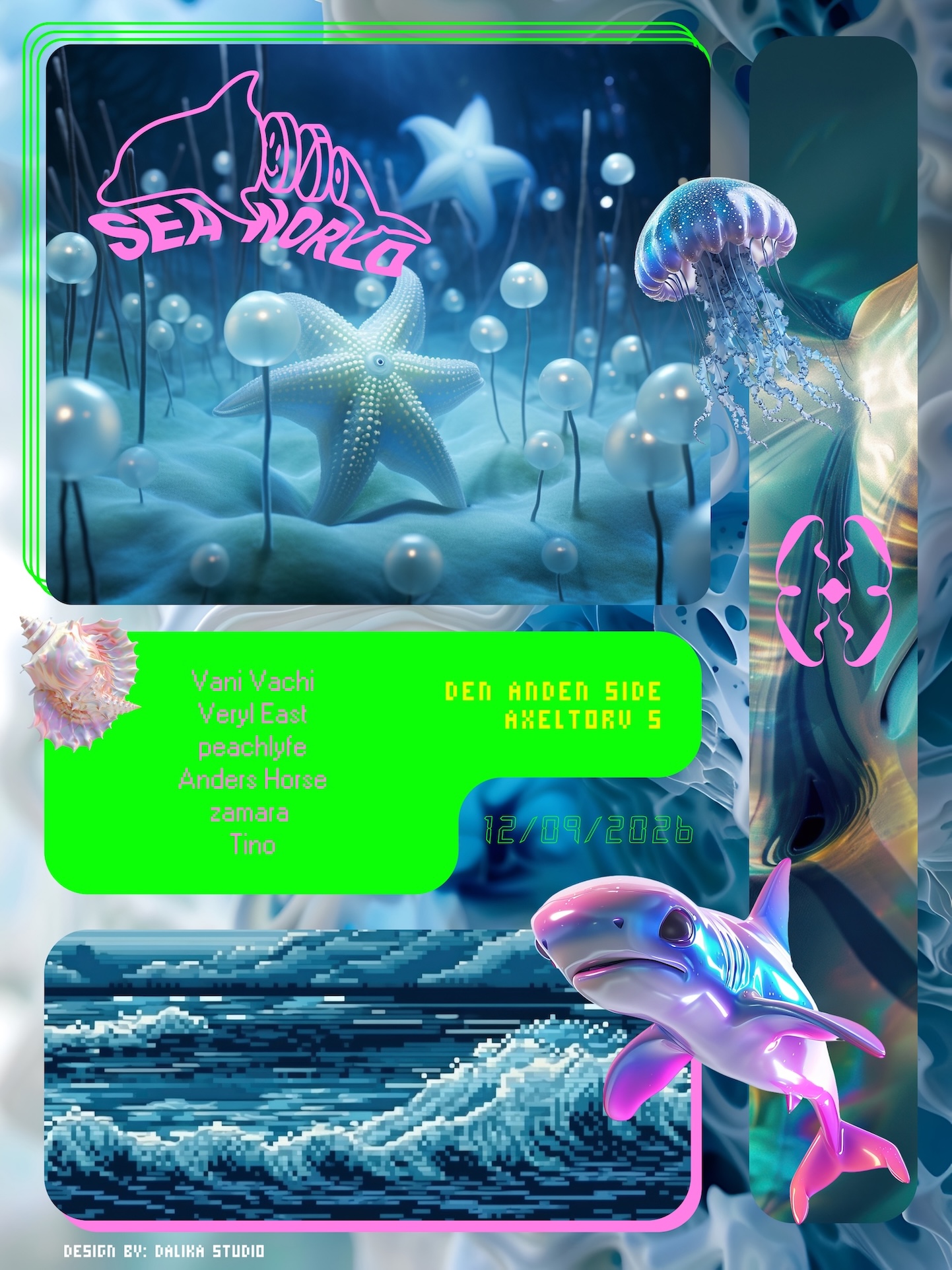 Seaworld - Water From a Vine Leaf event poster