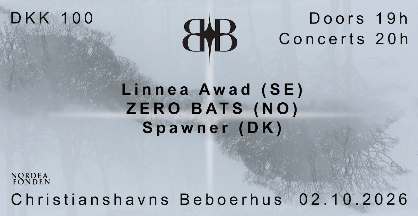 Boarder Breaks: Linnea Awad (SE) / ZERO BATS (NO) / Spawner (DK) event poster