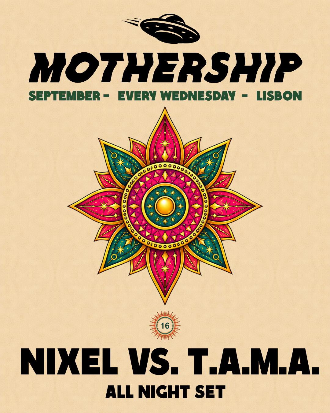 Mothership event poster