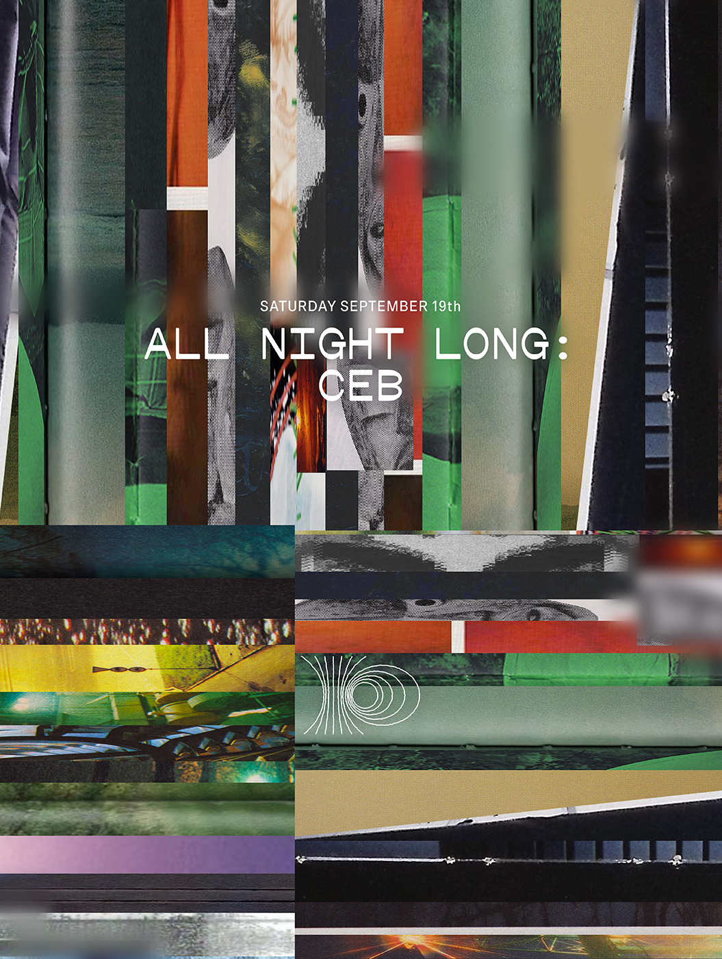 All Night Long — CEB event poster