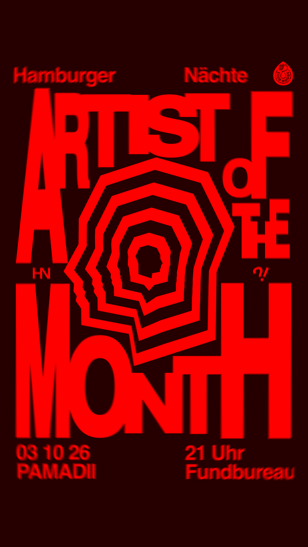 AOTM X Fundbureau with Pamadii event poster