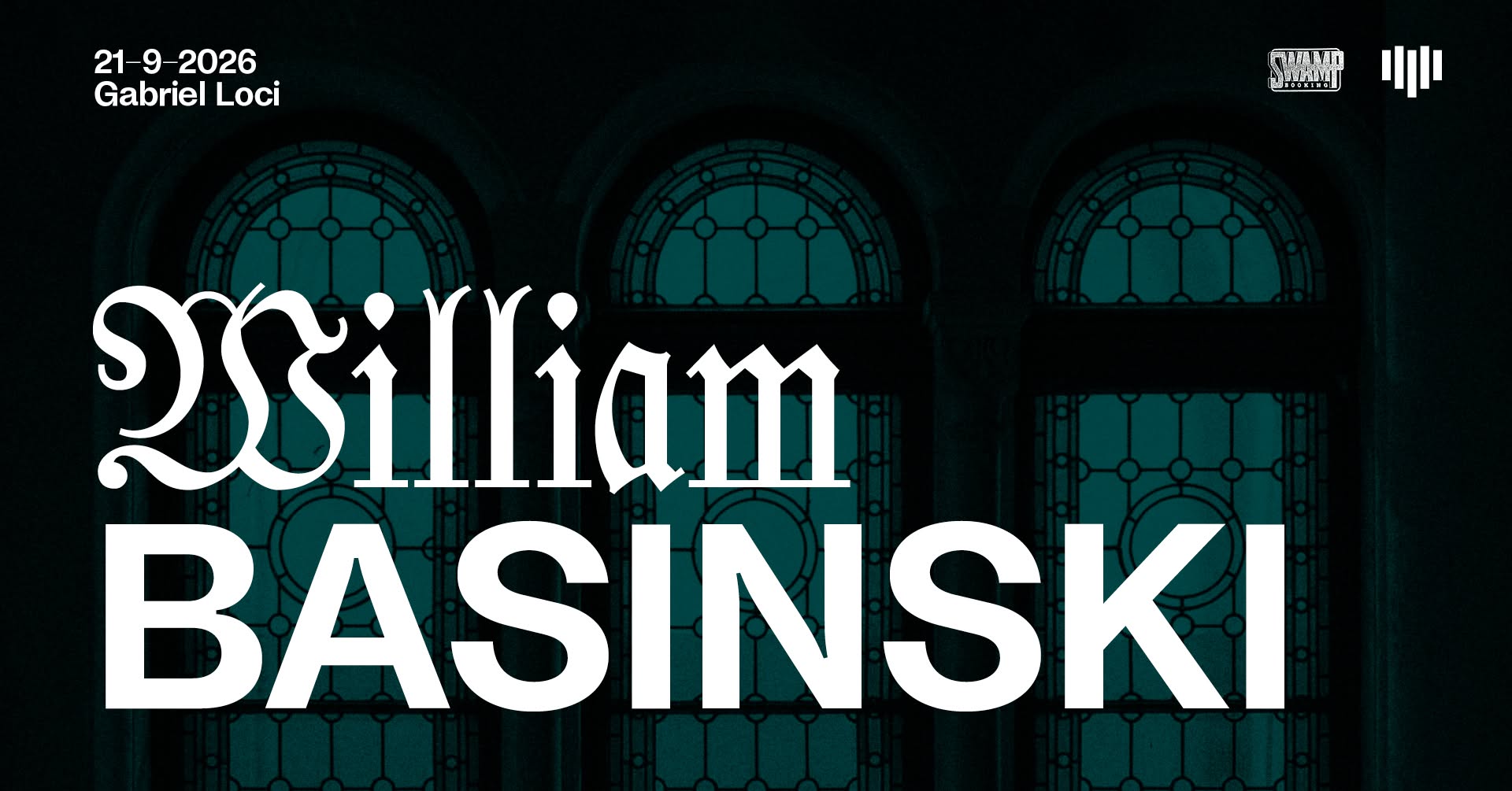 William Basinski event poster