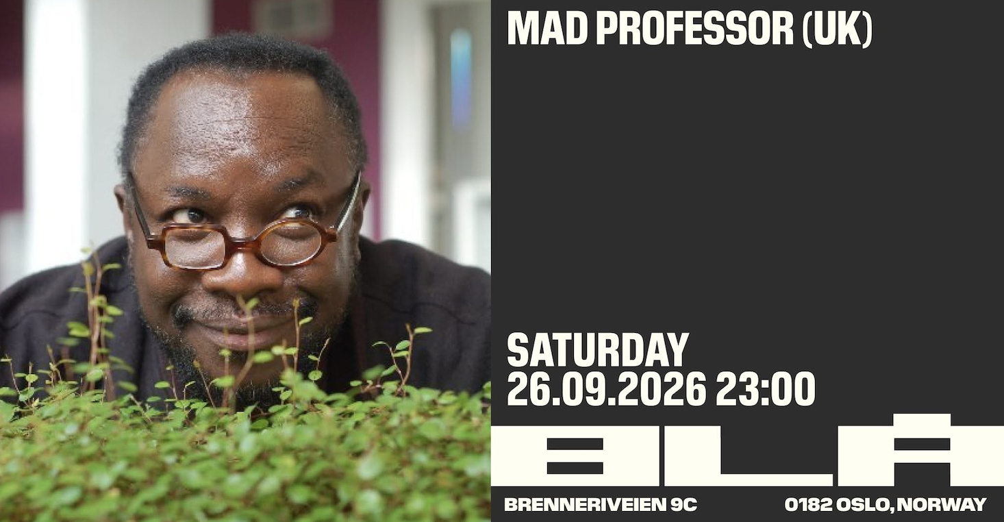 Mad Professor (UK) event poster