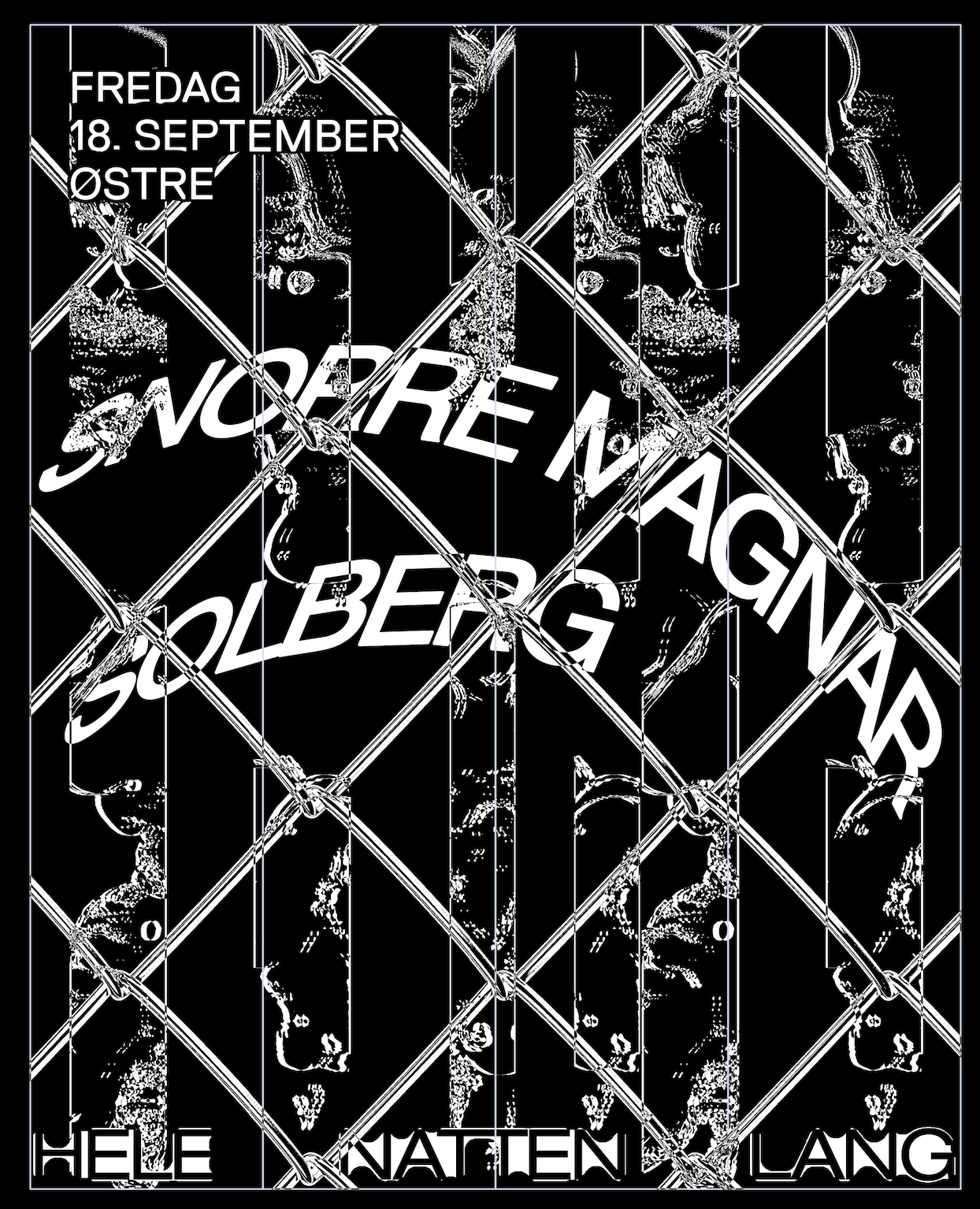 Ekko pres. Snorre Magnar Solberg event poster