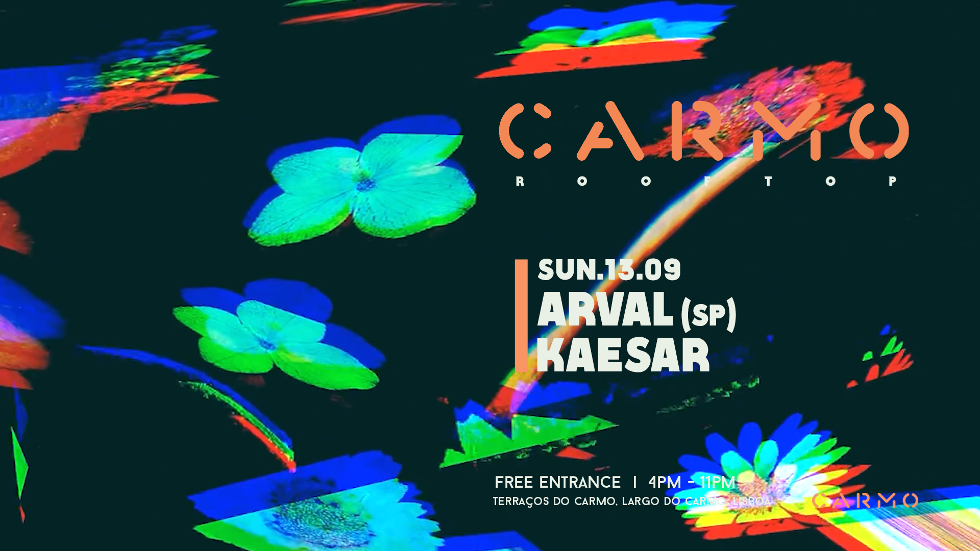 SUNdays at Carmo w/ event poster