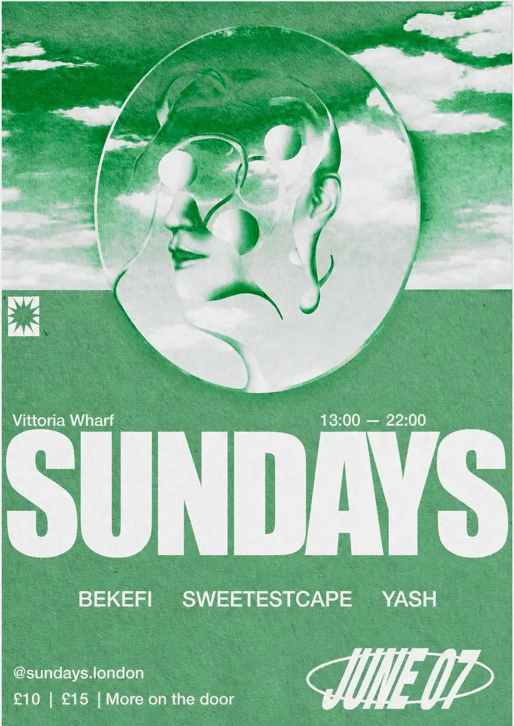 Sundays event poster