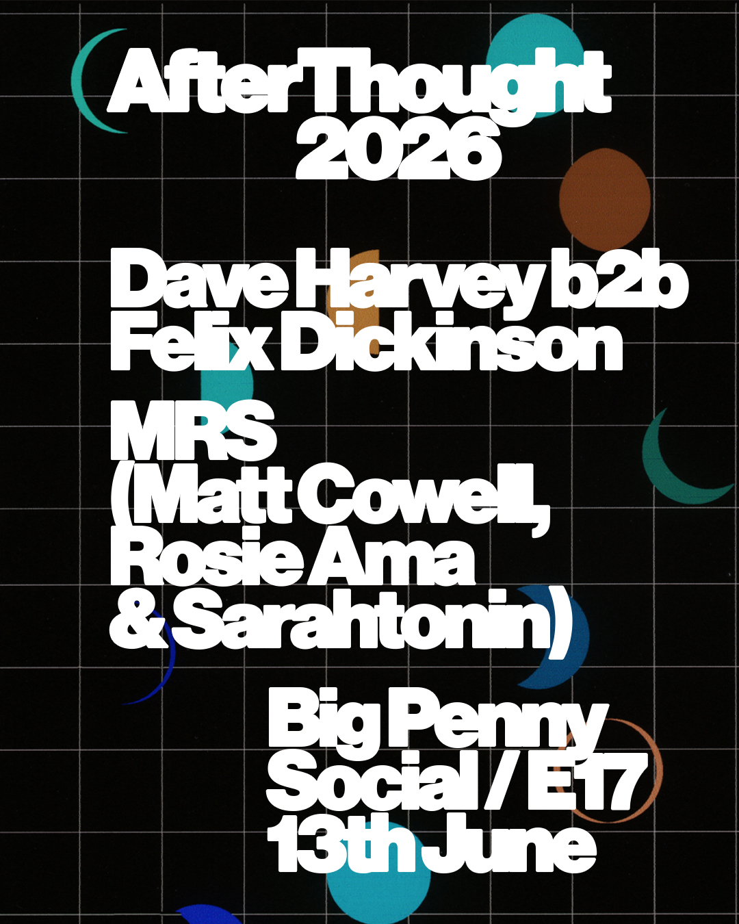 After Thought 2026 event poster