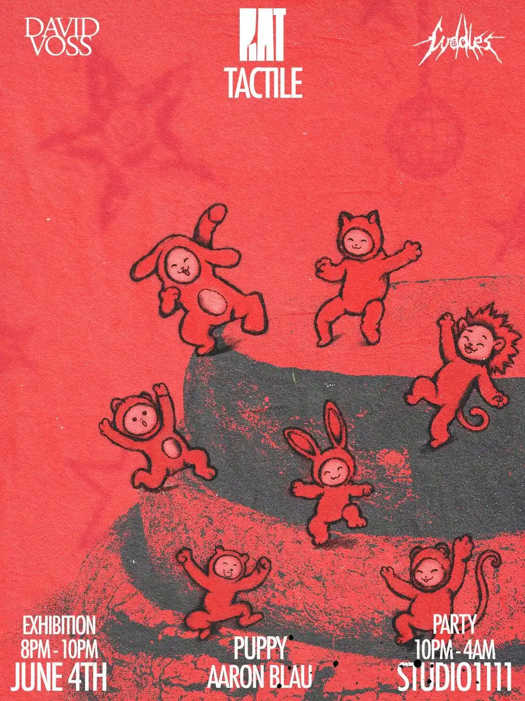 TACTILE x Studio 1111 event poster