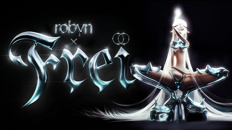 Freï invites Robyn event poster