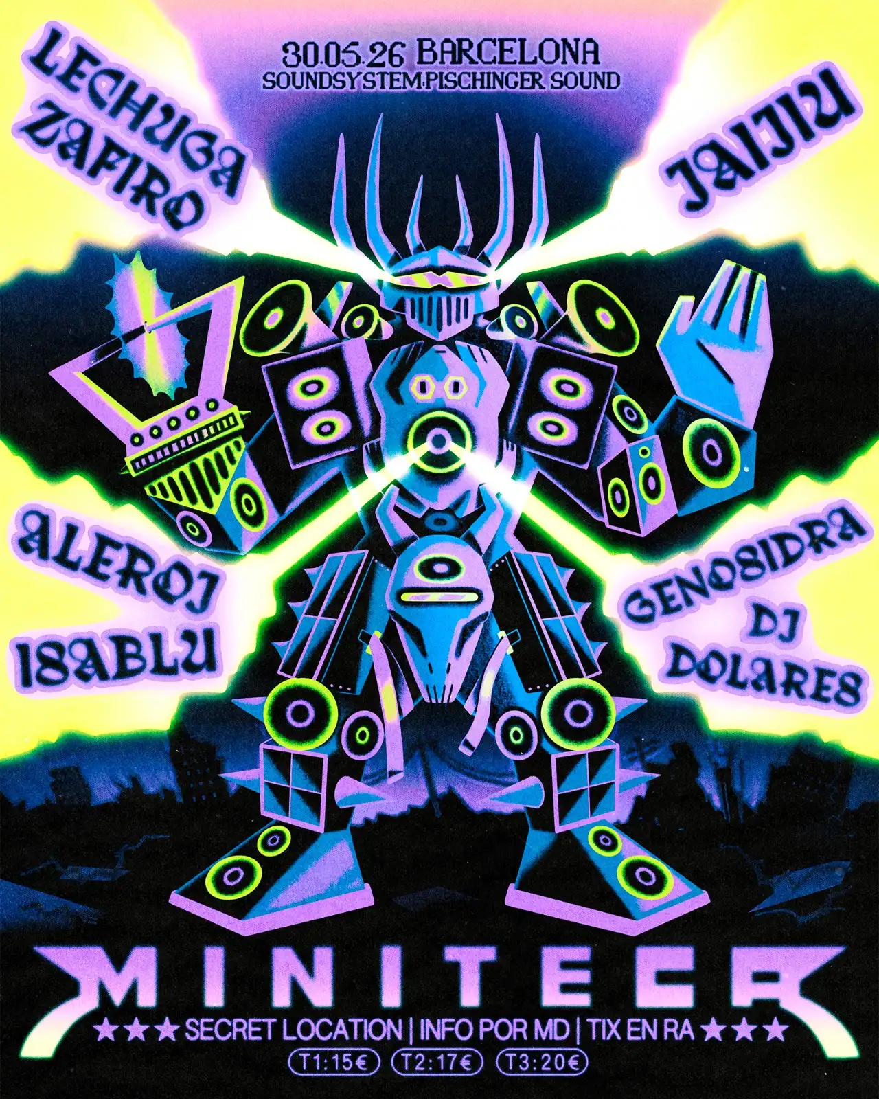MINITECA event poster