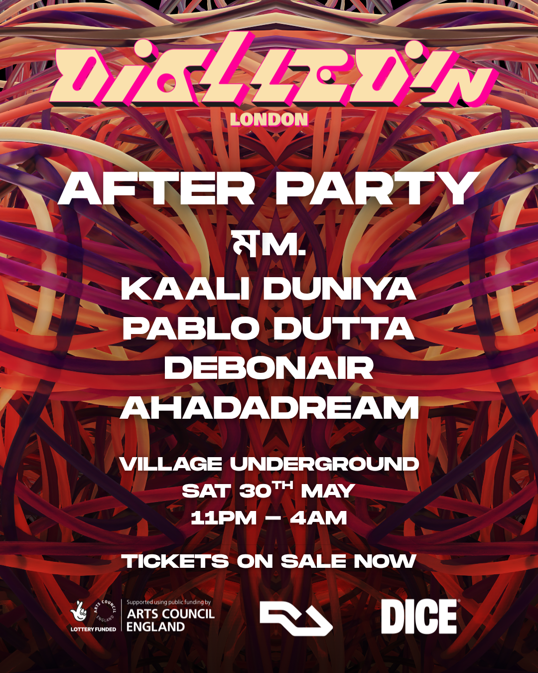 Dialled In London 5th Birthday - AFTERPARTY event poster