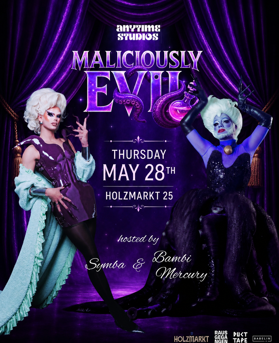Maliciously Evil event poster