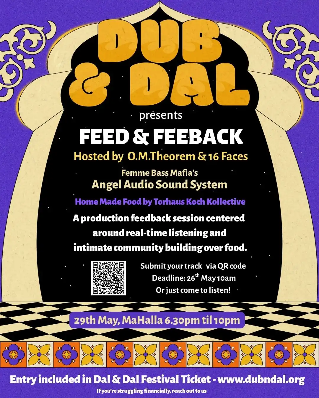 Dub & Dub presents Feed and Feedback - Festival Edition event poster