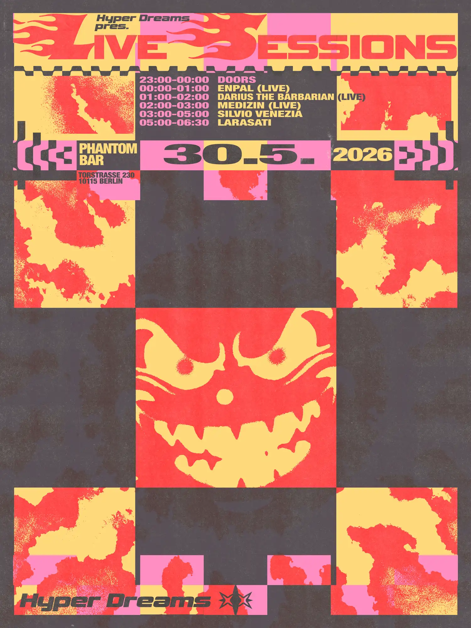 HD LIVE SESSIONS VOL. I event poster