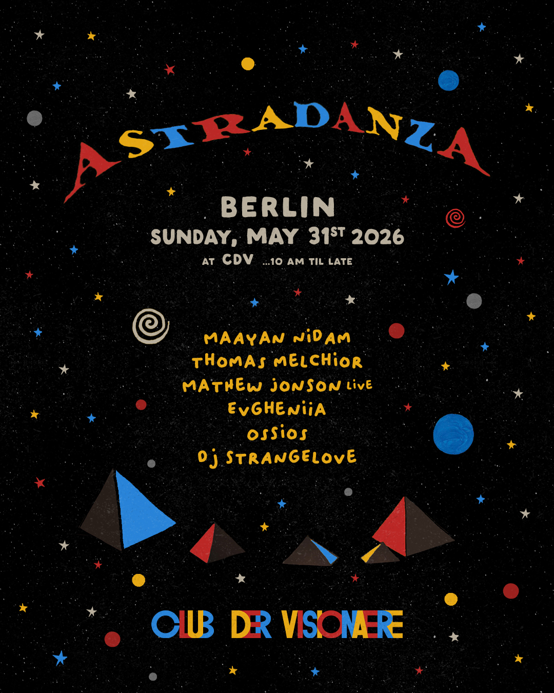 Astradanza event poster