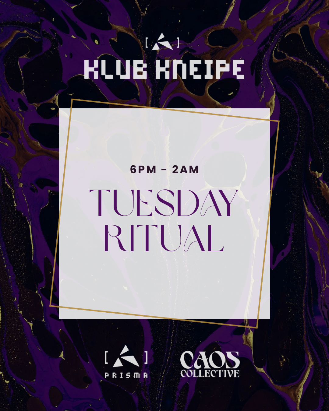 Klubkneipe x Tuesday Ritual - Transformation Dance Workshop event poster