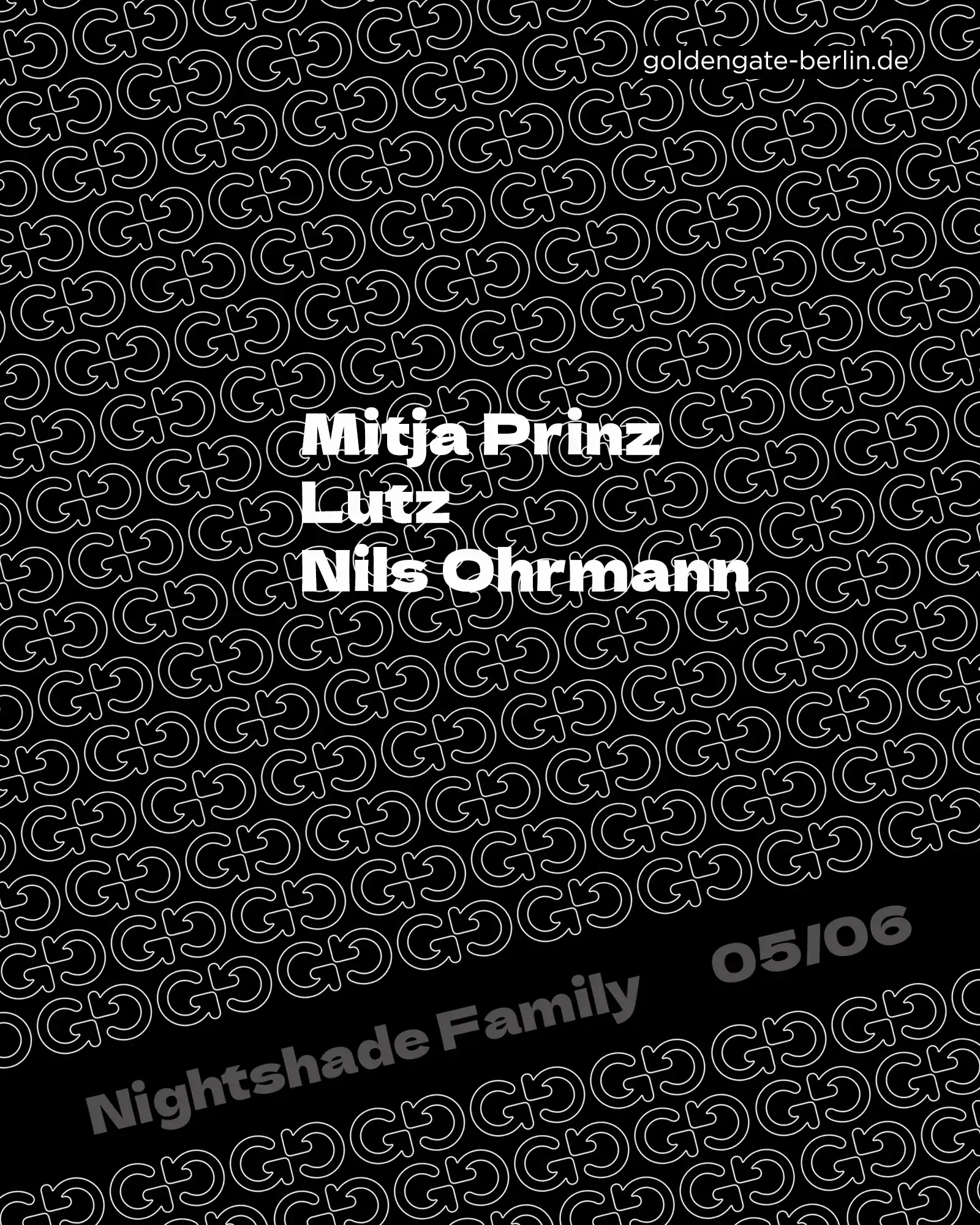 Nightshade Family event poster