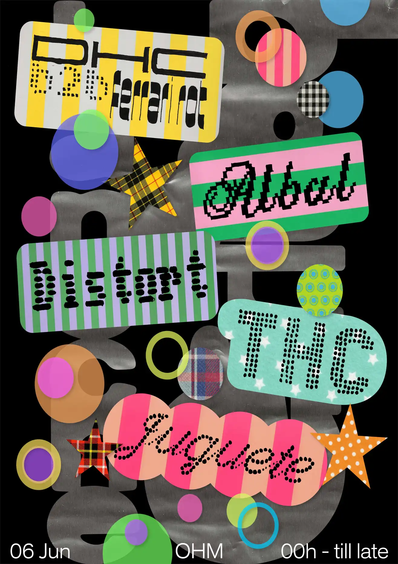 La Noche x Girltoy event poster