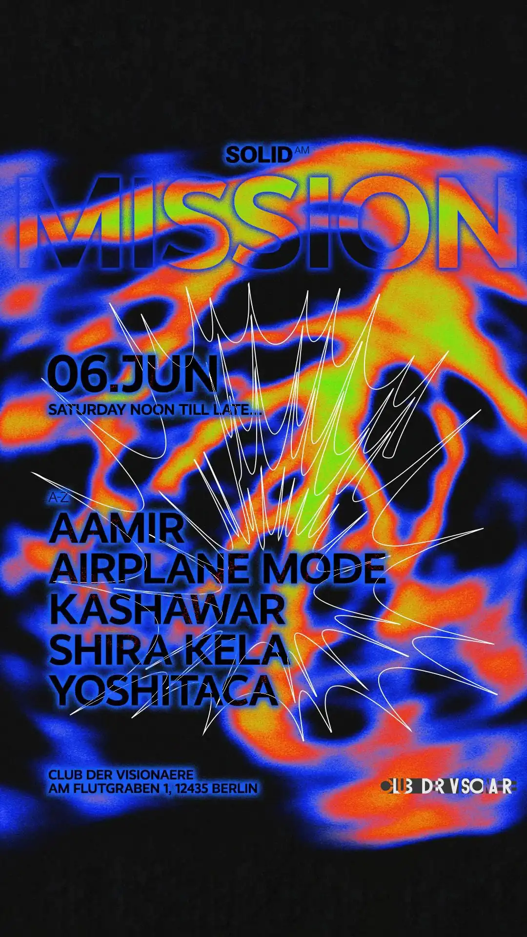 Mission event poster