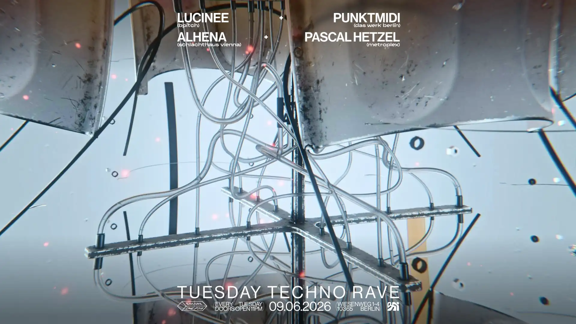 ⧉ encore.une.fois ⧉ / INDOOR RAVE + OPEN AIR CHILL GARDEN event poster