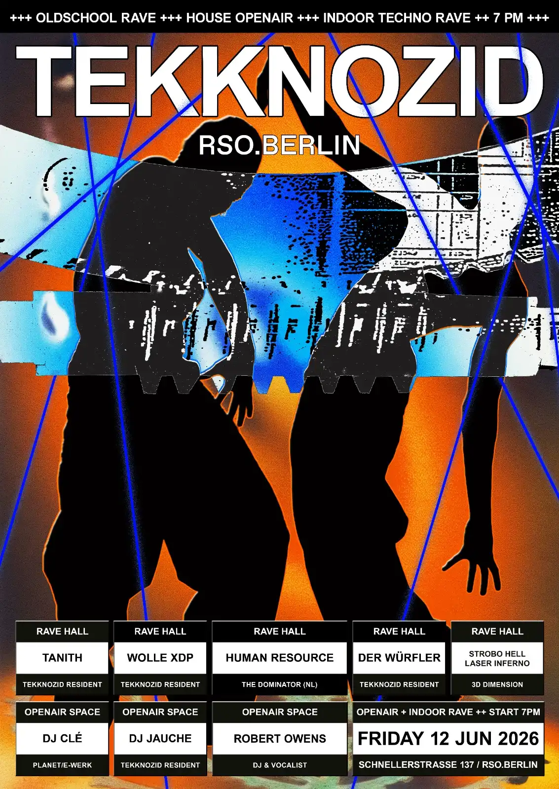 TEKKNOZID event poster