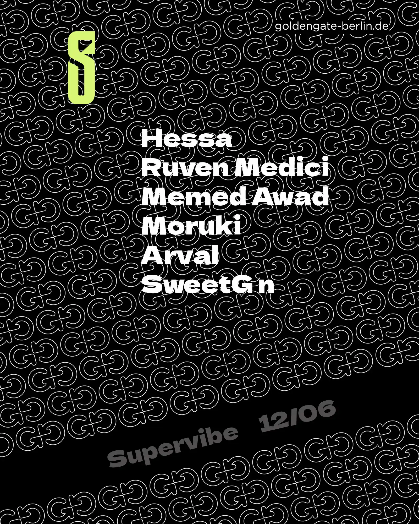 Supervibe event poster