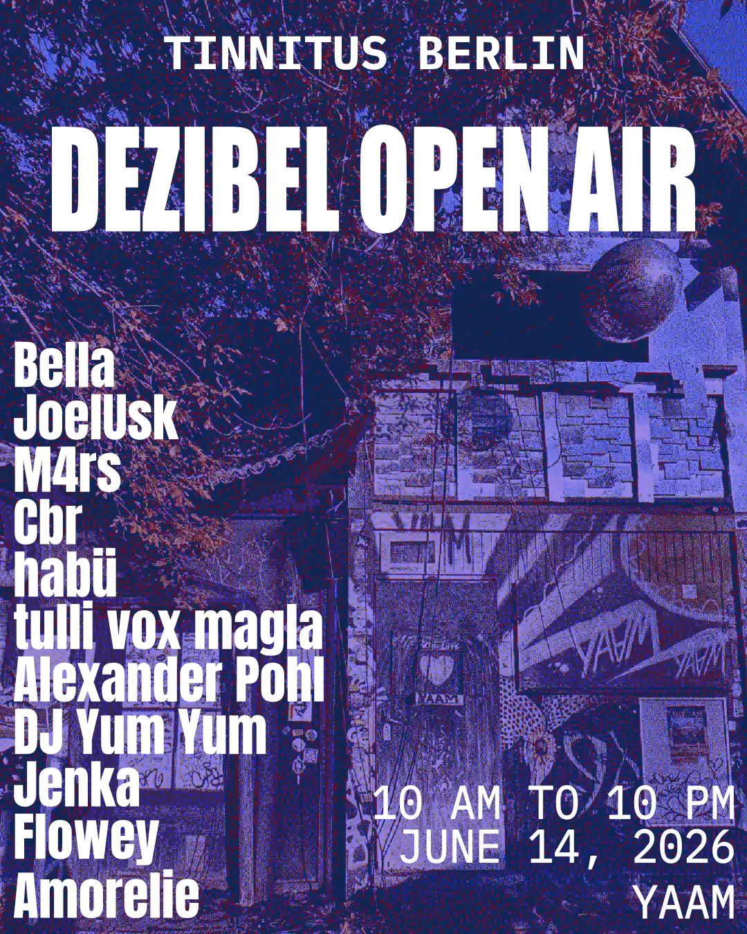 Dezibel Open Air (5€) event poster