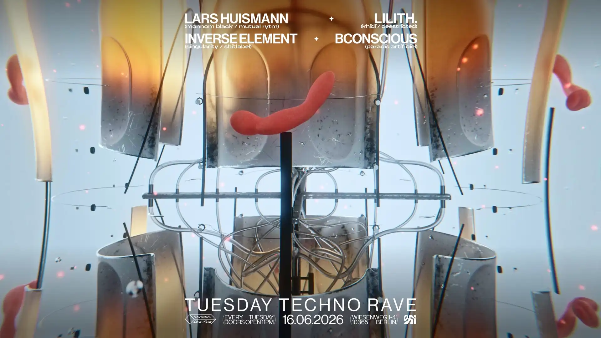 ⧉ encore.une.fois ⧉ / INDOOR RAVE + OPEN AIR CHILL GARDEN event poster