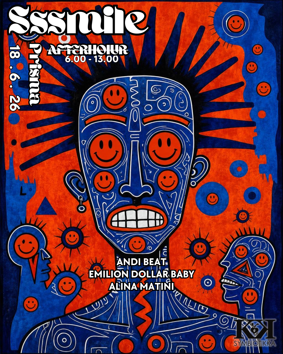 Sssmile Afterhour event poster