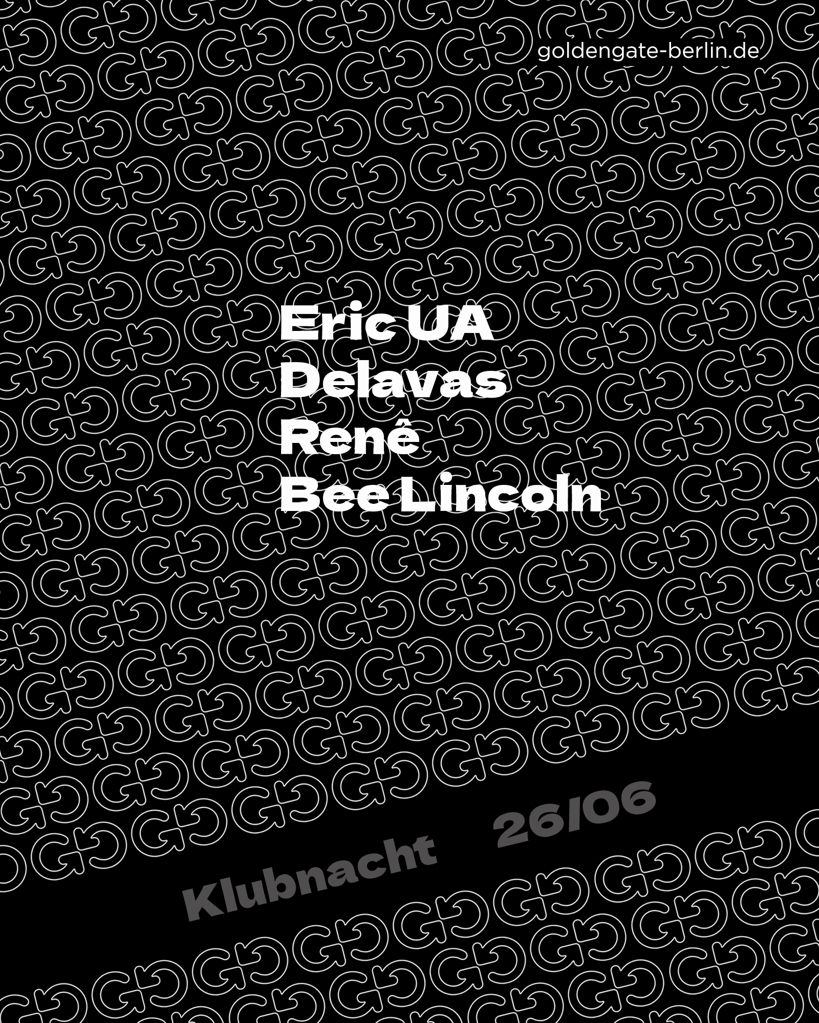 Klubnacht event poster
