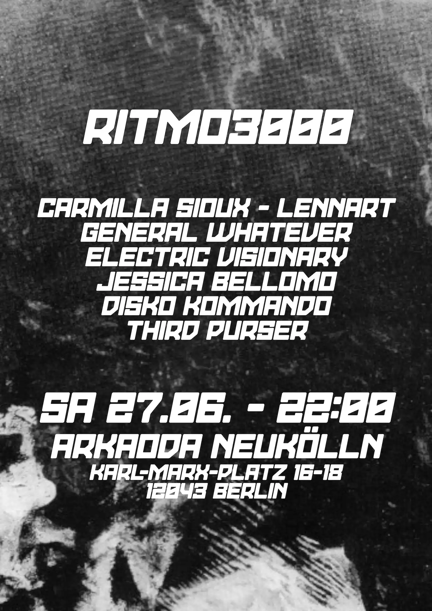 RITMO3000 event poster