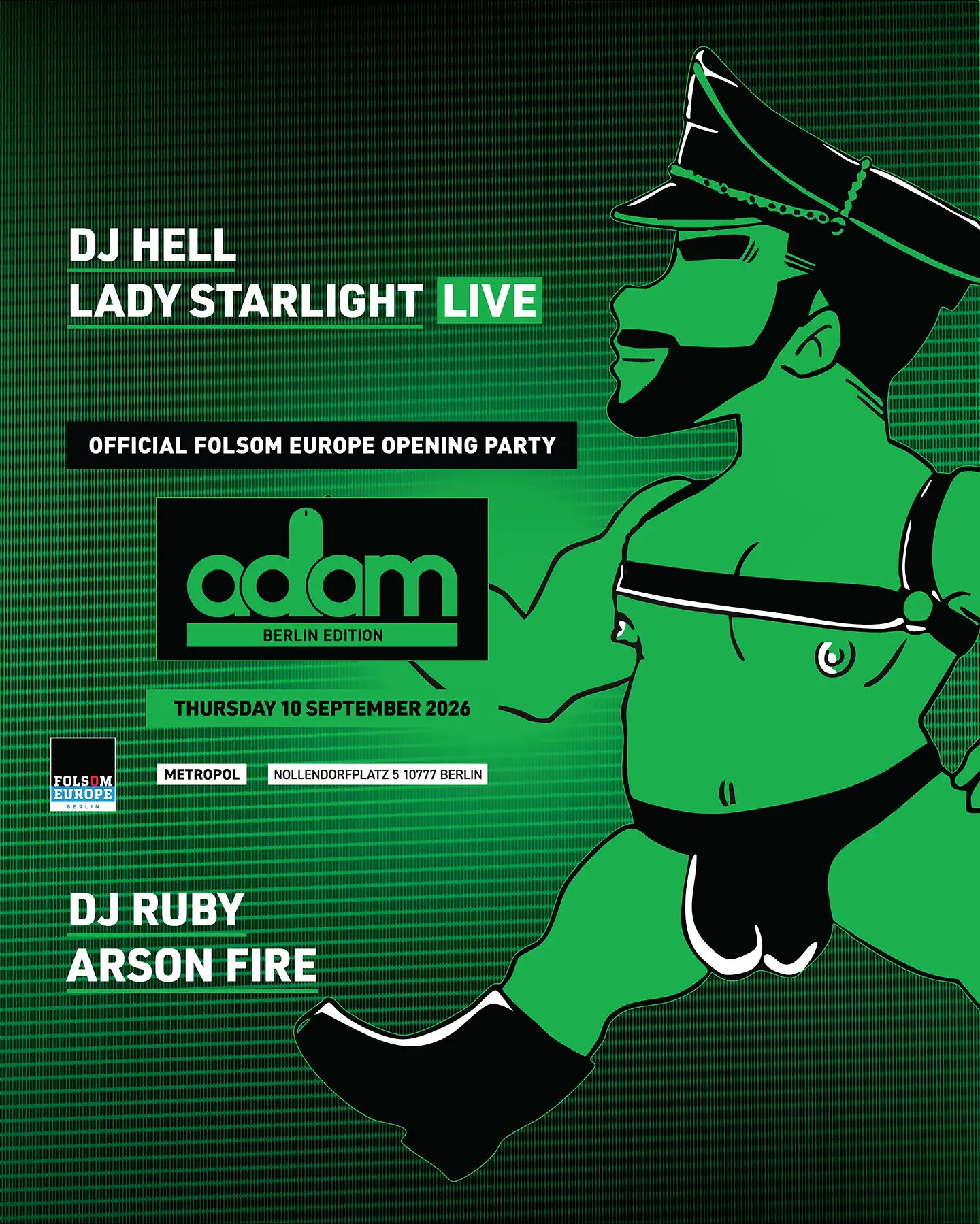 ADAM Berlin event poster