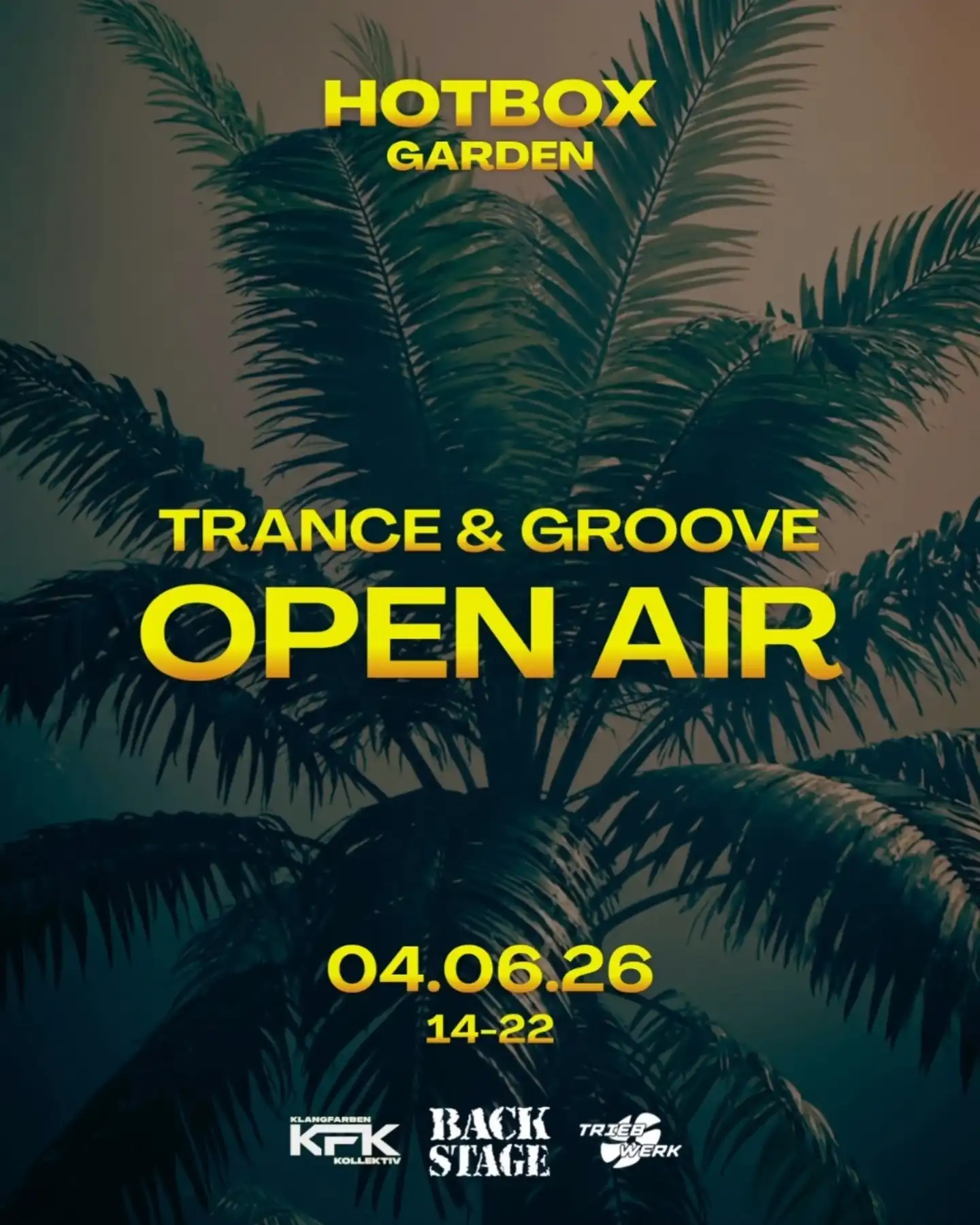 Hotbox Garden event poster