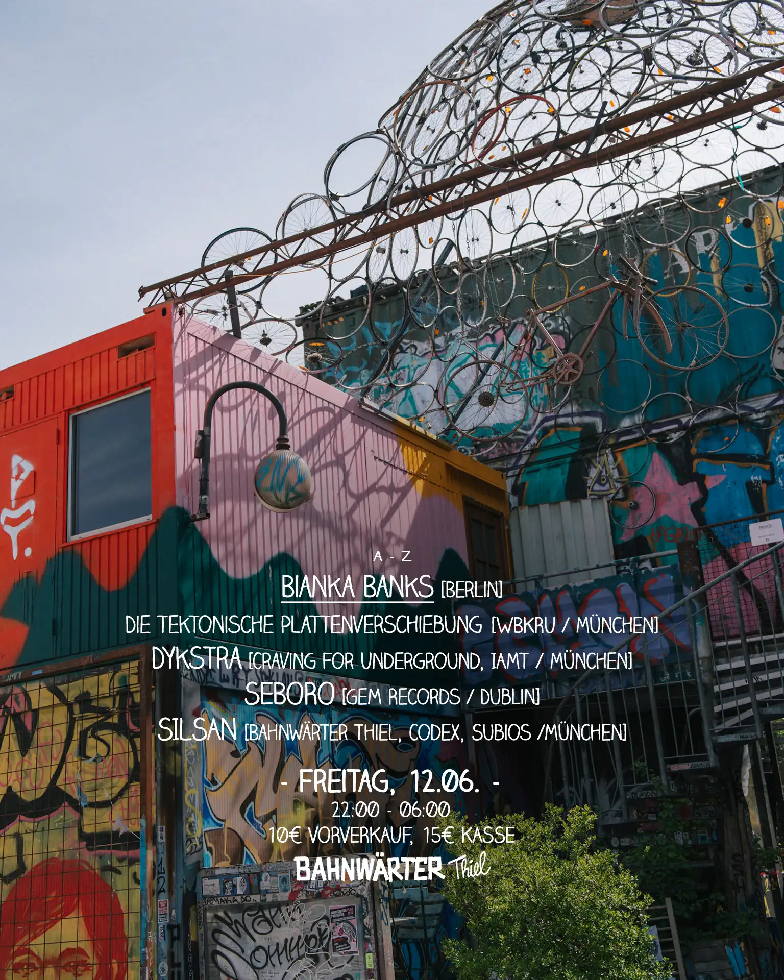 Freitag mit Bianka Banks - Bahnwärter Thiel event poster