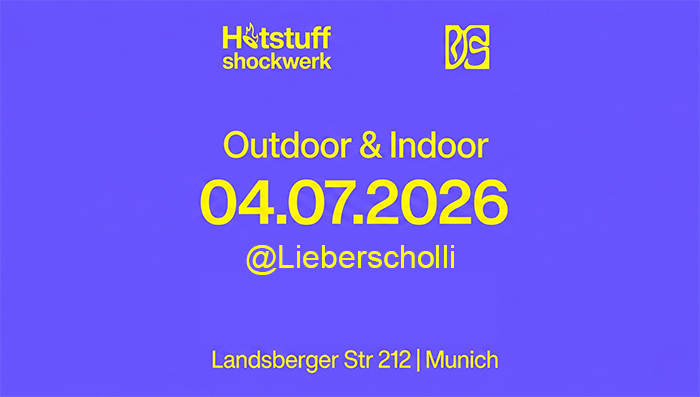 shockwerk x DYS x Hotstuff - 18H OUTDOOR & INDOOR event poster
