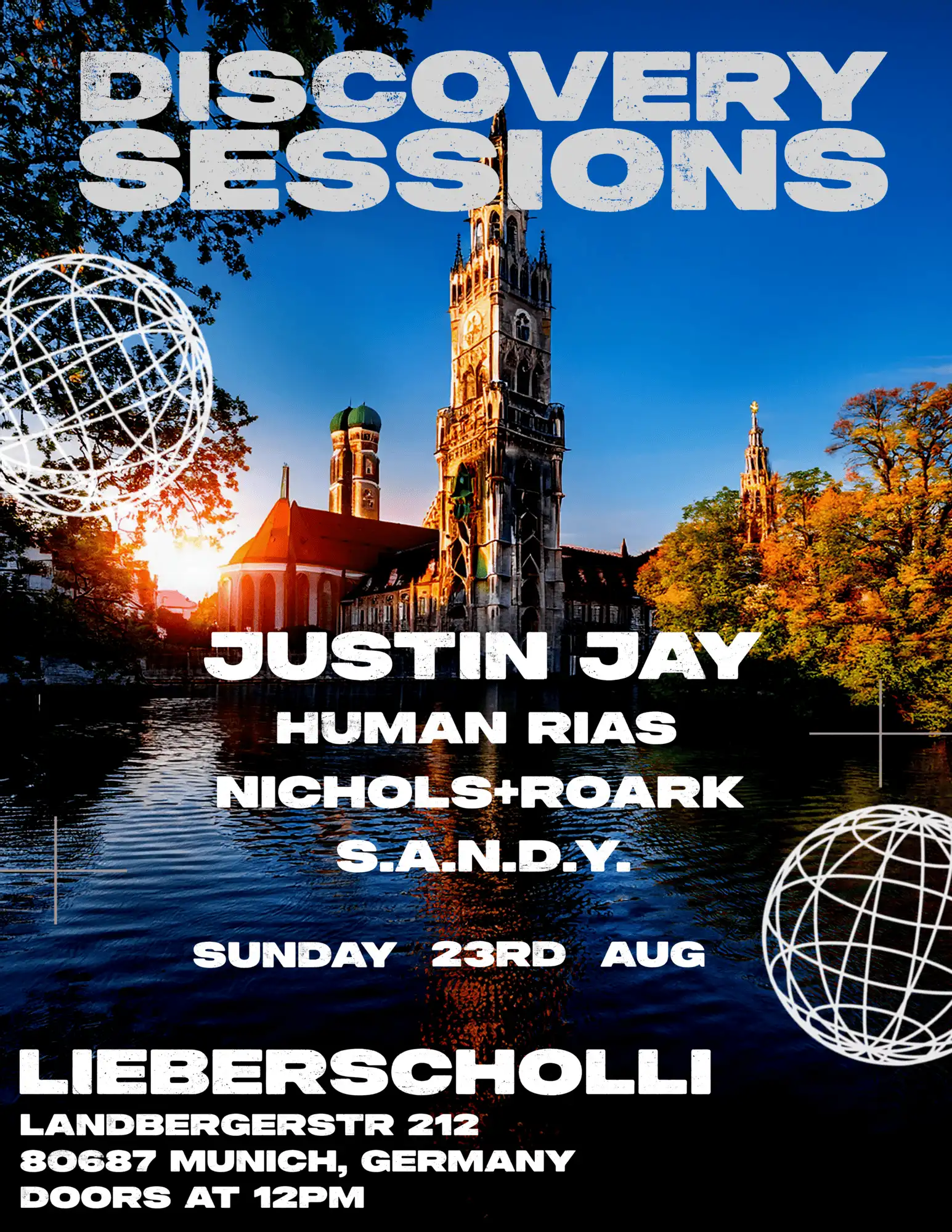 Discovery Sessions: Open Air w. Justin Jay event poster
