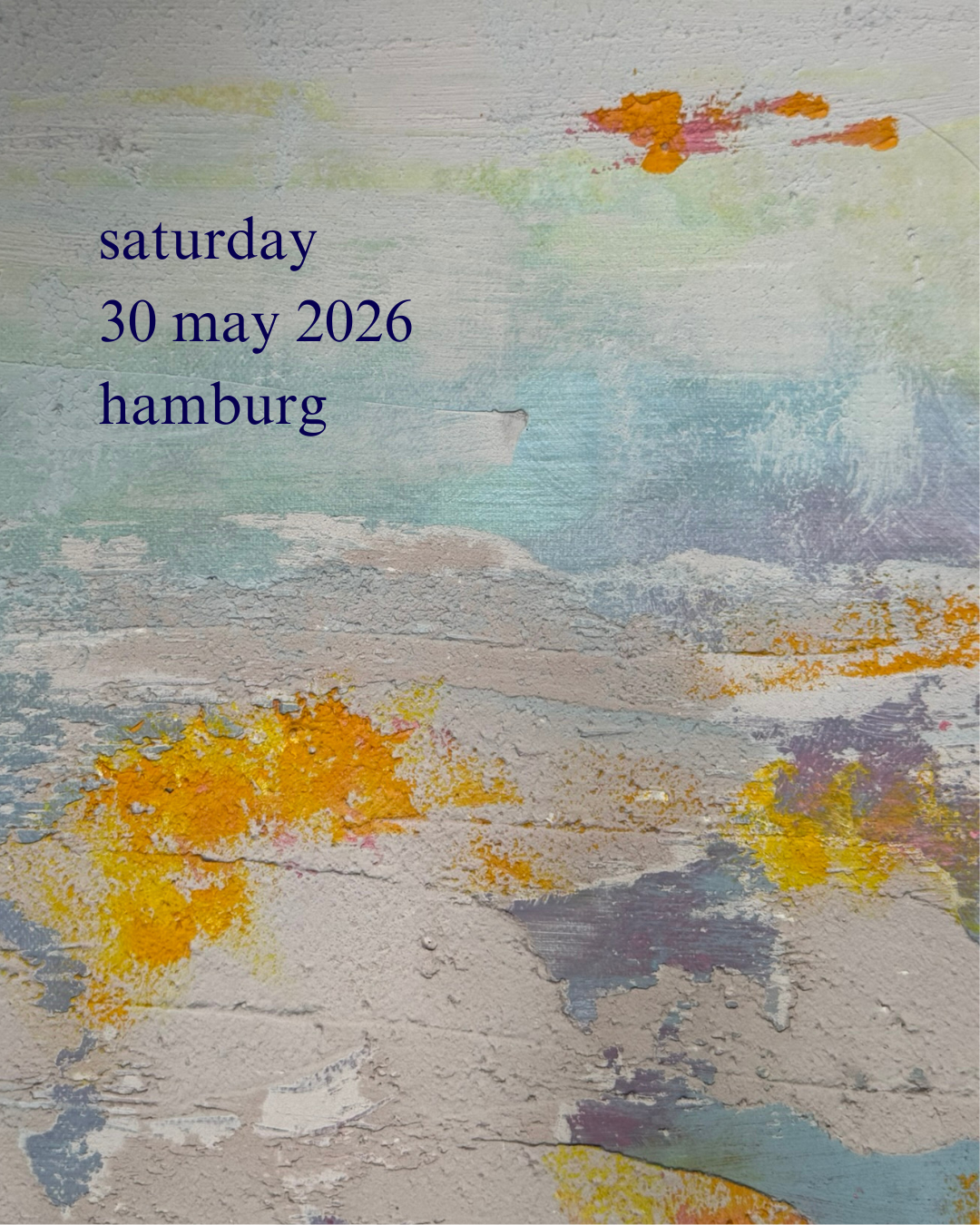 not only - spring after dinner event poster
