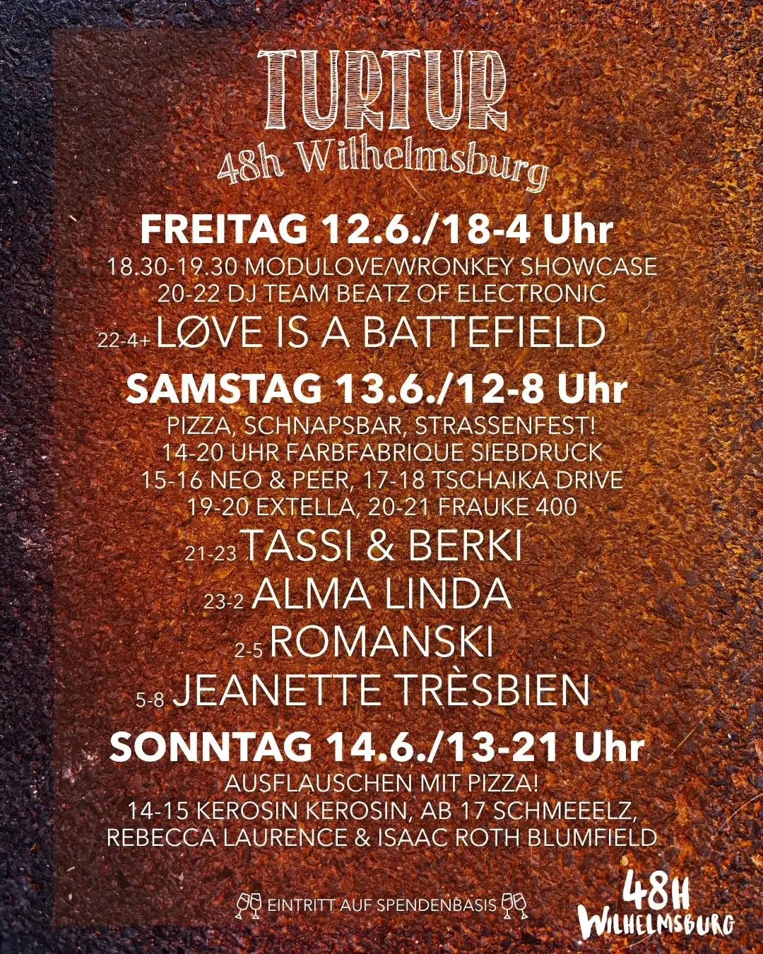 48 Wilhelmsburg im Turtur - Freitag event poster