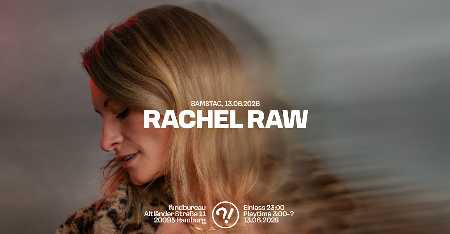 Rachel Raw // Nikiija // RIEKE 1312 // NOMNIA event poster