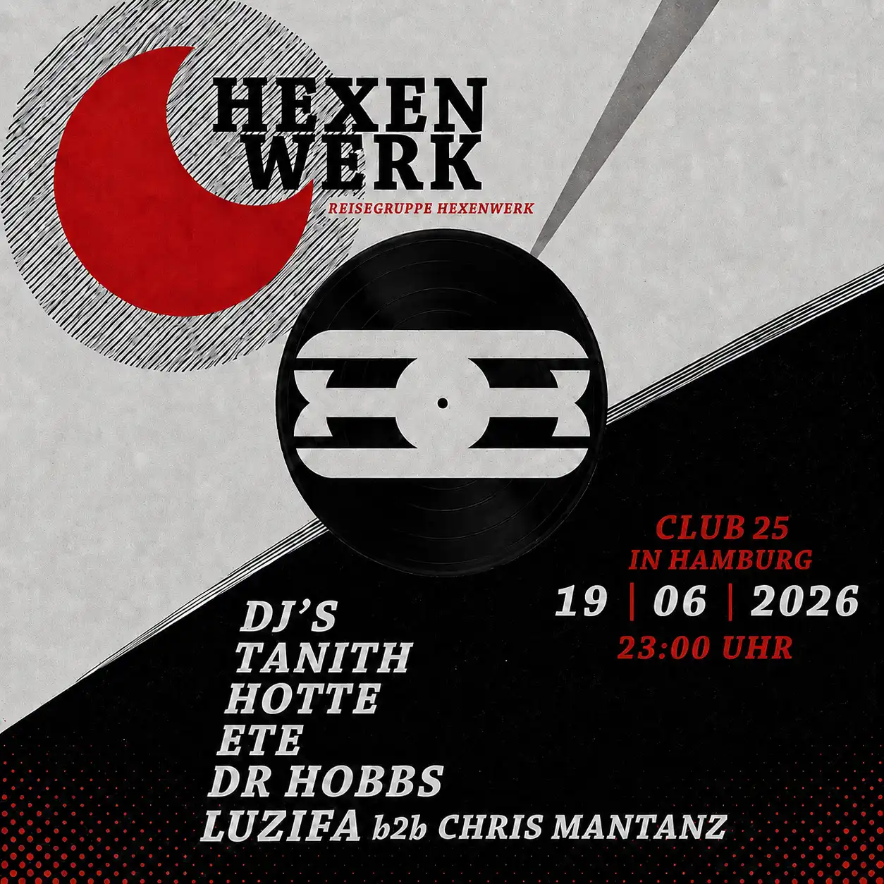 HEXENWERK at BÖSEBÄSSE event poster